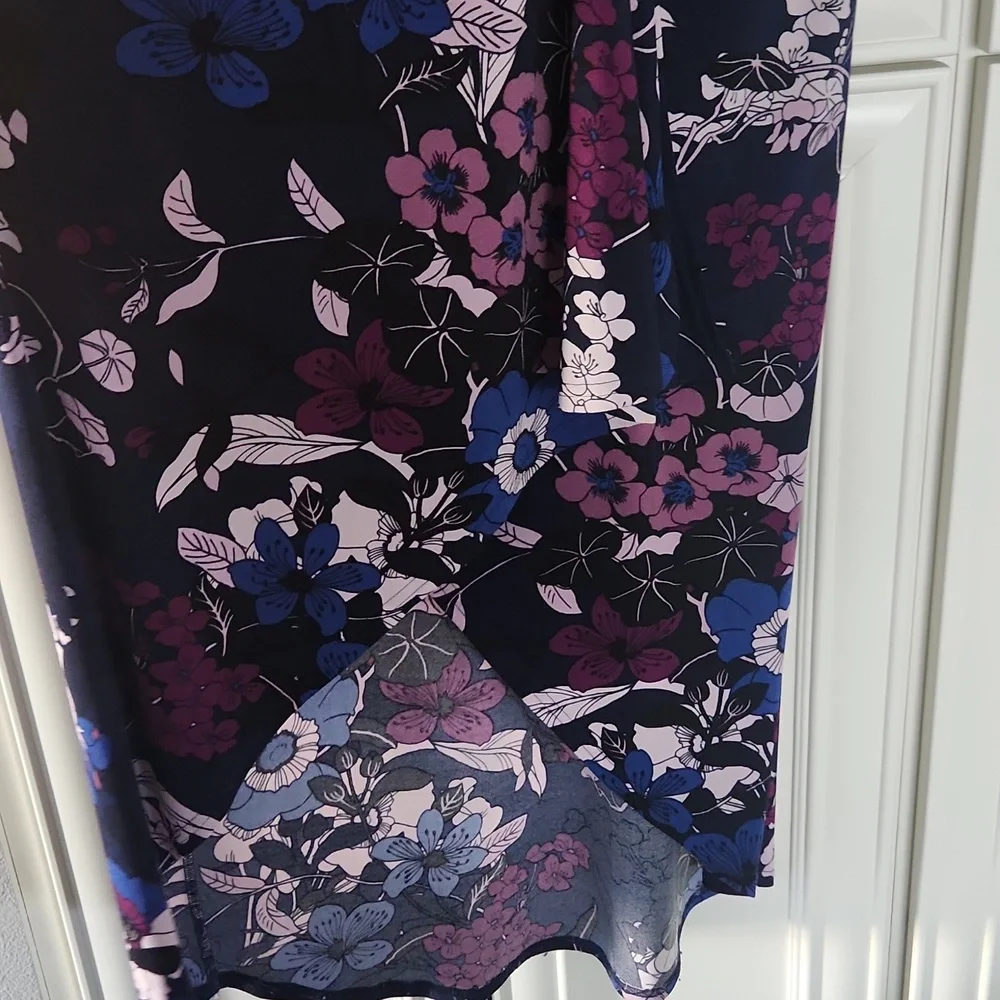 WHBM | High-Low Floral Dress - Picture 3 of 9